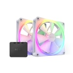 5060301699995 NZXT F140 PWM Fan, 2 Pack incl. Controller, white