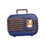 UK (Blue)Cute Retro Speaker Mini Luggage Mini Speaker Creative Vintage