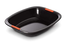 Le Creuset Plat à rôtir, Anti-Adhérent Renforcé, 33 x 29 cm, Anthracite/Orange, 94100539000000