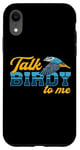 iPhone XR Watch Birds Talk Birdy To Me Vintage Retro Bird Watcher Case