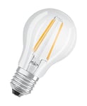 OSRAM Lampe LED dimmable Superstar à rendu des couleurs ultra-élevé (CRI90), E27-base, Aspect filament ,Blanc chaud (2700K), 806 Lumen, Remplacement de la traditionnelle 60W-Ampoules 1-Pack