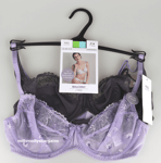 M&S Womens Marks and Spencer Purple Balcony Bra Size 34 A RRP £18