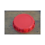 Couvercle plein 15cm pour cuve 1000 litres couleur rouge