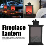 Fireplace Lantern Lamp Led Fireplace Light Night Light Decoration Crafts