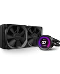 NZXT RL-KRZ53-01 système de refroidissement d’ordinateur Processeur Refroidisseur liquide tout-en-un 12 cm Noir