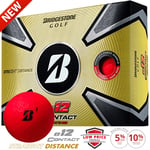 BRIDGESTONE 2024 e12 CONTACT GOLF BALLS / DOZEN PACK / MULTIBUY DEALS / RED