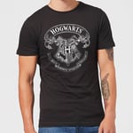 T-Shirt Homme Blason de Poudlard - Harry Potter - Noir - XXL