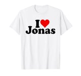 I LOVE HEART JONAS T-Shirt