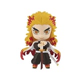 Bandai Chibi Masters Kyojuro Rengoku Demon Slayer Figure | 8cm Kyojuro Anime Figure From Demon Slayer Anime And Manga | Collectable Anime Merch Figures Make Great Anime Gifts | Bandai Anime Figurines