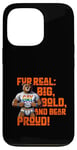 Coque pour iPhone 13 Pro Cadeau amusant Gay Bear Pride – Grand et fier LGBT pour homme