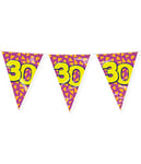 Lot de 30 drapeaux Happy Party