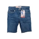 Levi's Blue boy's 502 Regular Taper Shorts Jeans 8 years Size W 24 NWT Stretch