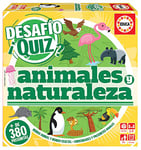 Educa borrás Desafio quiz - animales et Nature, Couleur varié 18219 - version espagnole