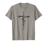 Christian Faith Cross Script - Rapture For Men For Women T-Shirt