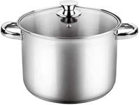 Vier- OI16 Casserole en acier inoxydable 18/10 de 16 cm de diamètre x 16 de hauteur