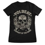 Volbeat Skull & Crossbones Girly Tee, T-Shirt