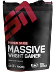 ESN Massive Weight Gainer Serious Mass to Muscle Building Phases 4kg Chocolate