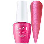 OPI GelColour Jewel Be Bold Gel Polish - Pink, Bling And Be Merry 15ml