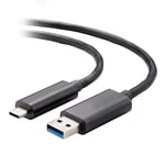 VADDIO Active Optical Cable  USB 3.0 + USB 2.0 type A to type C  30m