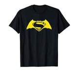 Batman v Superman Simple Yellow Logo T-Shirt