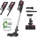 Aspirateur Balai sans fil - HOOVER HF920H - 65 AW - 86 dBA - Ecran LED - Rose / Gris