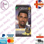 Creme Of Nature Men Hair Dye 5 Minute Permanent Hair color/ Jet Black