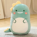 Utmärkt kvalitet 60 cm Squishmallows plyschdjur Kawaii mjuk stor kudde Z enhörning bekväm klassisk-WELLNG Dinosaur