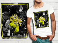 T-Shirt Blanc Homme Collection Manga Dragon Ball Z 305