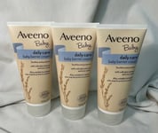 3 x AVEENO Baby Daily Care Baby Barrier Cream 100 ml