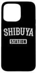 Coque pour iPhone 15 Pro Max Shibuya Gare de Tokyo Souvenir du Japon