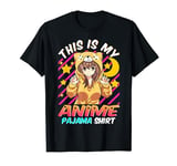 This is my anime Pajama Shirt Funny Anime Manga T-Shirt