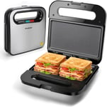 Sandwich Toaster Panini Press, Deep Fill Toastie Maker, Non-Stick Sandwich Grill