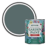 Rust-Oleum Green Mould-Resistant Garden Paint In Gloss Finish - Deep Sea 750ml Fence Paint, Shed Paint Fence Paint, Shed Paint