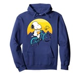 Peanuts - Snoopy Woodstock Mountain Biking Pullover Hoodie