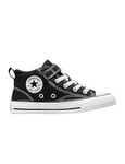 CONVERSE Chuck Taylor All Star Malden Street Sneaker, Black Black White, 23 EU