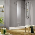 Paroi de douche verre transparent l.90 cm, Schulte Free