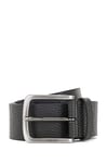 BOSS Mens Jor-Gr Sz40 Branded-buckle belt in Italian leather