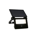 TELEFUNKEN Projecteur LED solaire avec détecteur de mouvement, capteur crépusculaire, 1000 lumens, projecteur de chantier, lampe extérieure, batterie, applique murale d'extérieur, 14 x 11,5 x 18 cm,