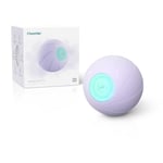 Cheerble Jouet Chien Interactif,Balle Interactive pour Chien, Balle Rebondissante Chien avec 3 Modes d'Interaction, Jouets pour Chiens Interactifs avec Lumières LED, Rechargeable par DC (Violet)