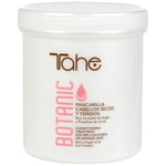 Tahe Botanic Masque protecteur de couleur pour cheveux colorés et secs avec huile d'Argan et protéines de Riz, 700 ml