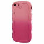 Wavy Edge Skal iPhone 7 rosa ombre