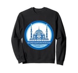 Constantinople In Greek Byzantium Souvenir Constantinoupoli Sweatshirt