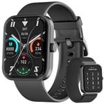 Blackview Montre Connectée Homme 1,83'' HD Smartwatch 5ATM/100+ Mode sportif /Assistant Vocal /Sommeil /Pédomètre pour Android iOS