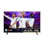 LG OLED77B42LA 77-Inch 4K UHD Smart TV, (α8 AI Processor, Dolby Atmos, Freeview Play and Amazon Alexa, 120Hz), Black [Model 2024]