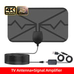 KeRestoQuebec Umei-Antenne TV numérique HDTV 4K,intérieur HD,amplificateur amplifié à signal élevé,récepteur satellite Miles ahiial - Type Antenna andAmplifier #B