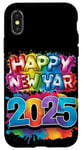 iPhone X/XS Happy New Year Party 2025 Family New Years Eve 2025 Case