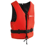 1852 redningsvest iso 50n active rød/svart 50-70 kg