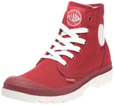 Palladium Pampa Hi, Boots Mixte Adulte - Rouge (Red/White), 39 EU
