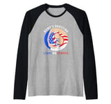 4th Of July Gender Reveal Baby Stars Or Stripes Raglan Baseball Tee