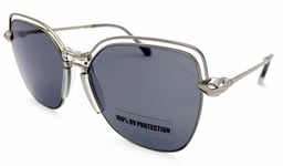 Roberto Cavalli Montale Sunglasses Ruthenium with Dark Grey Lens RC1083 12A